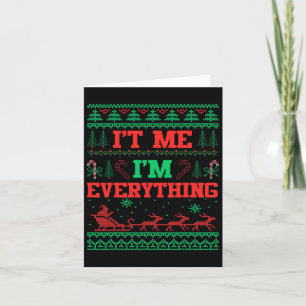 Ich bin alles, was Weihnachten für ein Paar passt Karte