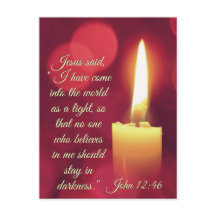 Ich bin als Licht gekommen, John 12:46 Bibelverse