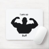 Ich bin also Büffelleder Mousepad (Mit Mouse)