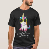 Ich bin also extravaganter SpaßUnicorn Sunglass T-Shirt (Vorderseite)