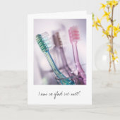 Ich bin, also froh trafen wir uns? karte (Gelbe Blume)