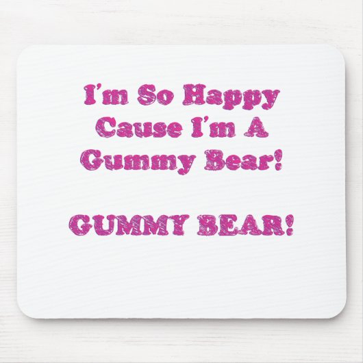 Ich bin also glückliche Ursache, die ich ein Mousepad (Vorne)