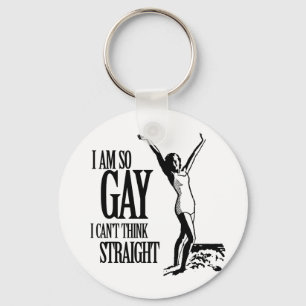 Ich bin also Homosexuelles, das ich nicht gerade Schlüsselanhänger