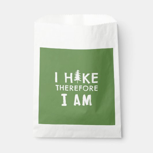 Ich bin also wandern geschenktütchen (Vorderseite)