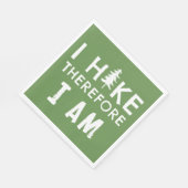 Ich bin also wandern serviette (Ecke)