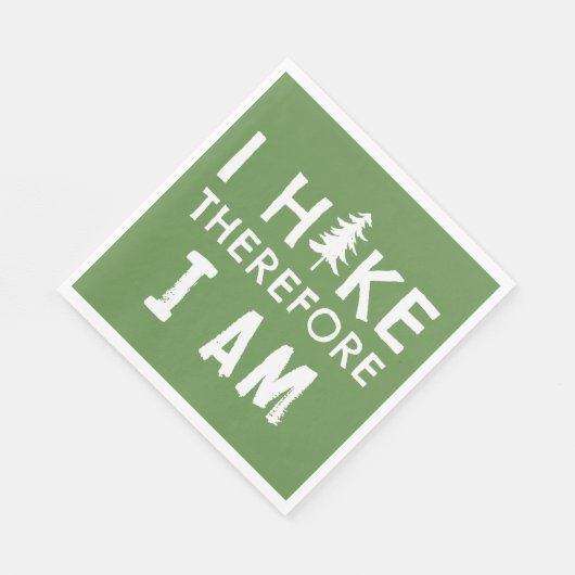 Ich bin also wandern serviette (Ecke)