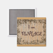 Ich bin alt magnet (Vorderseite/Rückseite)