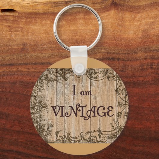 Ich bin alt schlüsselanhänger (Vorderseite)