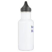 Ich bin alt. Spaß mich. Trinkflasche (Links)