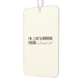 Ich bin am 25.12.2010 nur ein Morgenmensch, ein We Autolufterfrischer (Links)