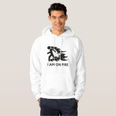Ich bin am Feuer Hoodie (Vorne ganz)