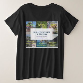 Ich bin am glücklichsten, wenn ich den T - Shirt v