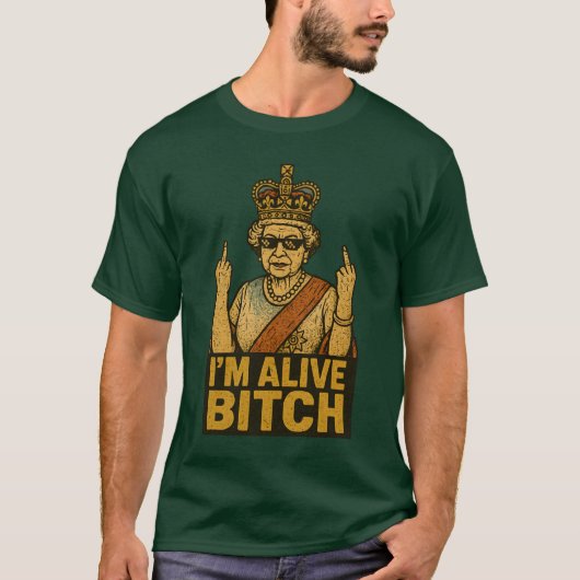 ICH BIN AM LEBEN SCHATZ T-Shirt (Vorderseite)