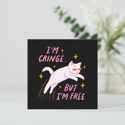 Ich bin am Rande, aber ich bin frei (Stehend Vorderseite)