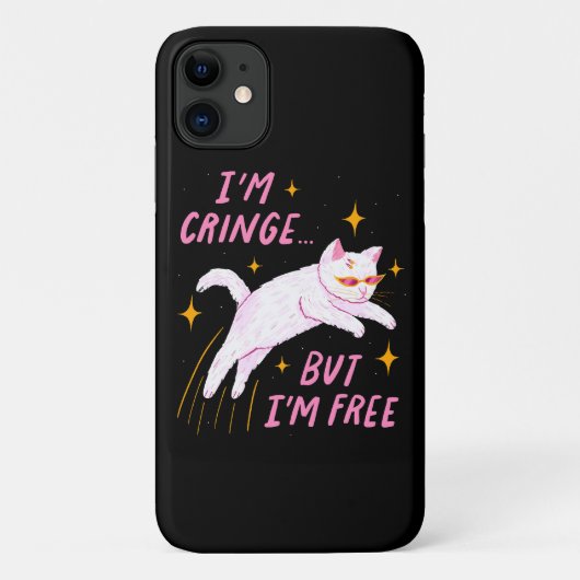 Ich bin am Rande, aber ich bin frei Case-Mate iPhone Hülle (Rückseite)