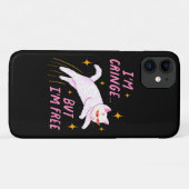 Ich bin am Rande, aber ich bin frei Case-Mate iPhone Hülle (Rückseite (Horizontal))