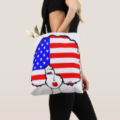 "Ich bin Amerika" Leinwand-Tasche Tasche (Von Nahem)