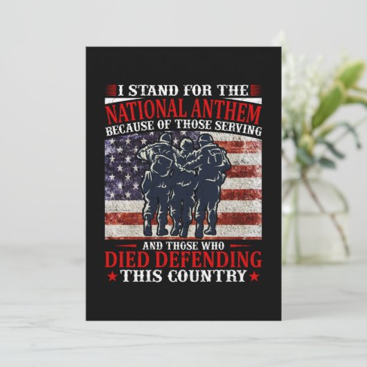 Ich bin Amerikanerin und habe das Recht, Waffen zu Save The Date (Stehend Vorderseite)