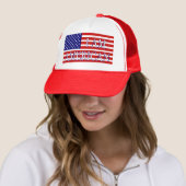 Ich bin amerikanischer Hut Truckerkappe (Beispiel)