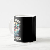 Ich bin an den Wochenenden ein lustiger, schmutzig Kaffeetasse (Vorderseite Links)