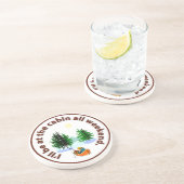 Ich bin an der Kabine alles Wochenende Getränkeuntersetzer (Seite)