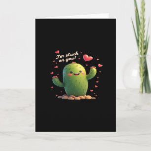 Ich bin an dich geklebt, klassischer romantischer  karte