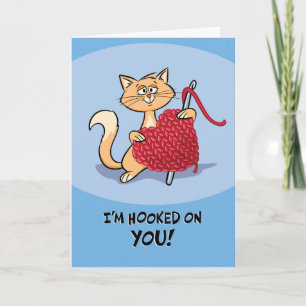 Ich bin an dir hängengeblieben, Valentine Karte