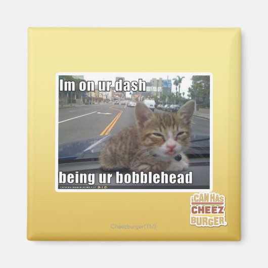 Ich bin an unserem Bindestrich Magnet (Vorne)