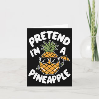 Ich bin Ananas Karte