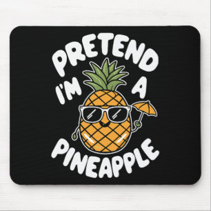 Ich bin Ananas Mousepad