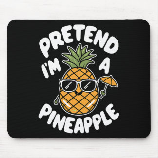 Ich bin Ananas Mousepad