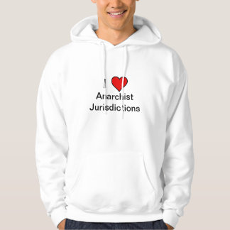 Ich bin Anarchist Jurisdiktion Hoodie