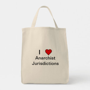 Ich bin Anarchist Jurisdiktion Tragetasche