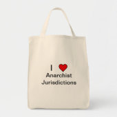 Ich bin Anarchist Jurisdiktion Tragetasche (Vorne)