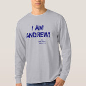 ICH BIN ANDREW BREITBART! T-Shirt (Vorderseite)