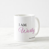 Ich bin angemessene kaffeetasse (VorderseiteRechts)