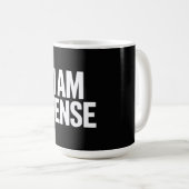 Ich bin angespannt kaffeetasse (VorderseiteRechts)