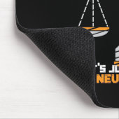 Ich bin Anwalt, um Zeit Retten Mousepad (Ecke)