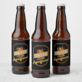 Ich bin Anwältin Bierflaschenetikett (Flaschen)