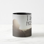 Ich bin anwesend tasse (Zentrum)