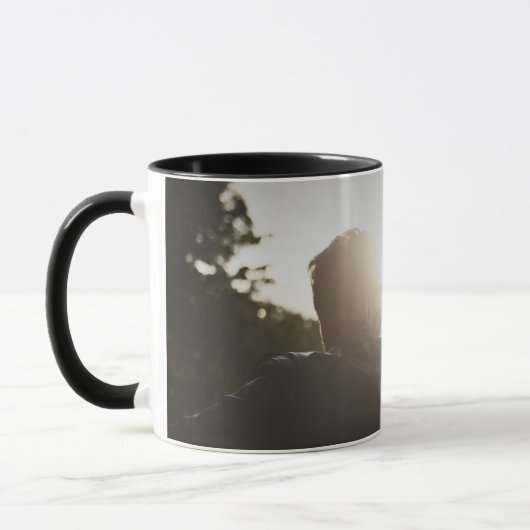 Ich bin anwesend tasse (Links)