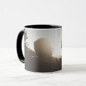 Ich bin anwesend tasse (Vorderseite Links)