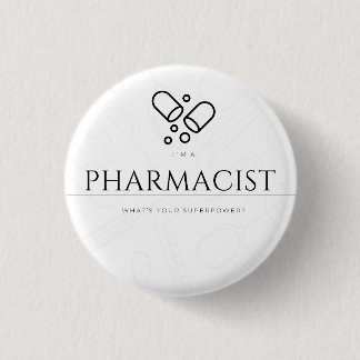 Ich bin Apotheker. Was ist deine Superkraft? Button