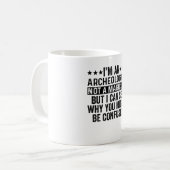 Ich bin Archäologe und kein Zauberkünstler Kaffeetasse (Vorderseite Links)