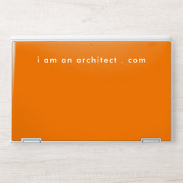 Ich bin Architecture Ihre Website Adresse einfach HP Laptop-Aufkleber