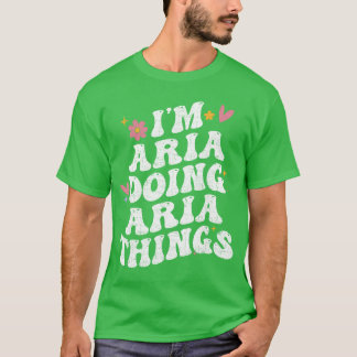 Ich bin Aria und mache retro-coole, personalisiert T-Shirt