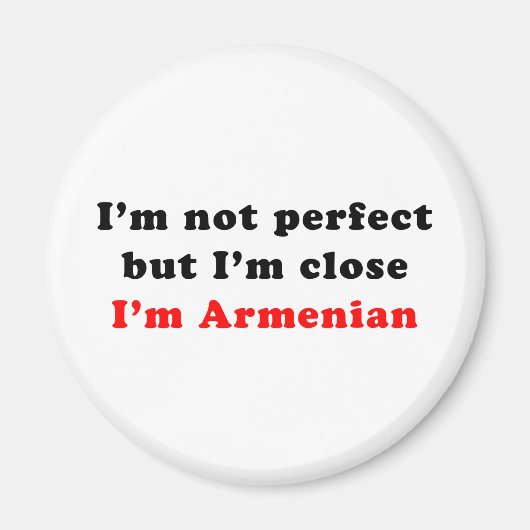 Ich bin Armenier Magnet (Vorne)