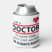Ich bin Arzt Dosenkühler (Kanne Vorderseite)