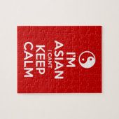 Ich bin Asiatin und kann nicht Ruhe Behalten haben Puzzle (Horizontal)