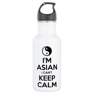 Ich bin Asiatin und kann nicht Ruhe Behalten haben Trinkflasche